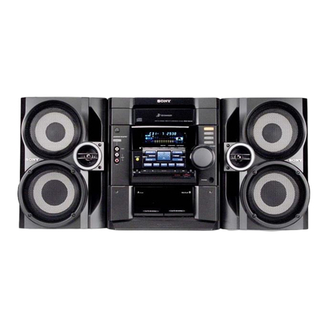 Sony MHC-DX30 User manual