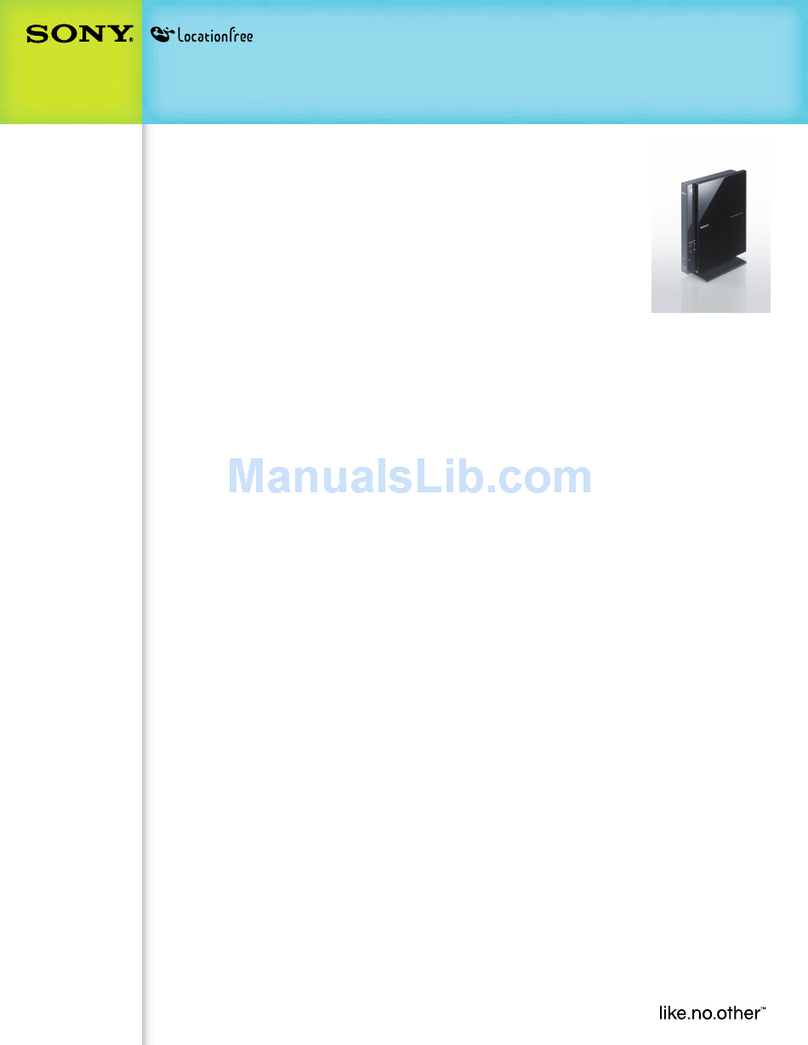 Sony LF-BOX1 Specifications