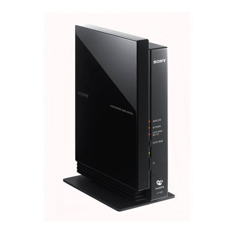 Sony LocationFree LF-B20 Service manual