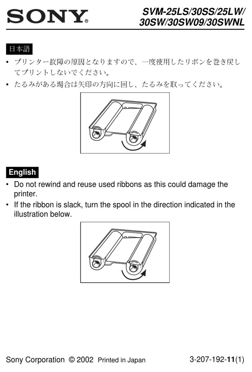 Sony SVM-25LS brochure