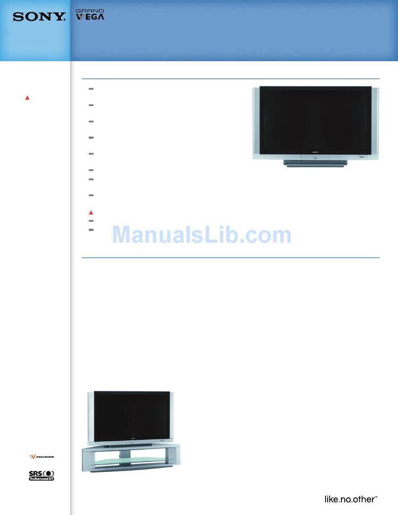 Sony SU-GW3 Specifications