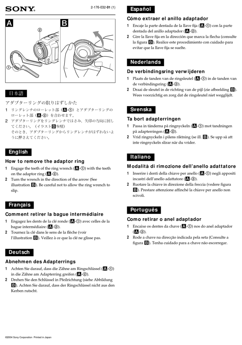 Sony VCL-ST30 Owner's manual