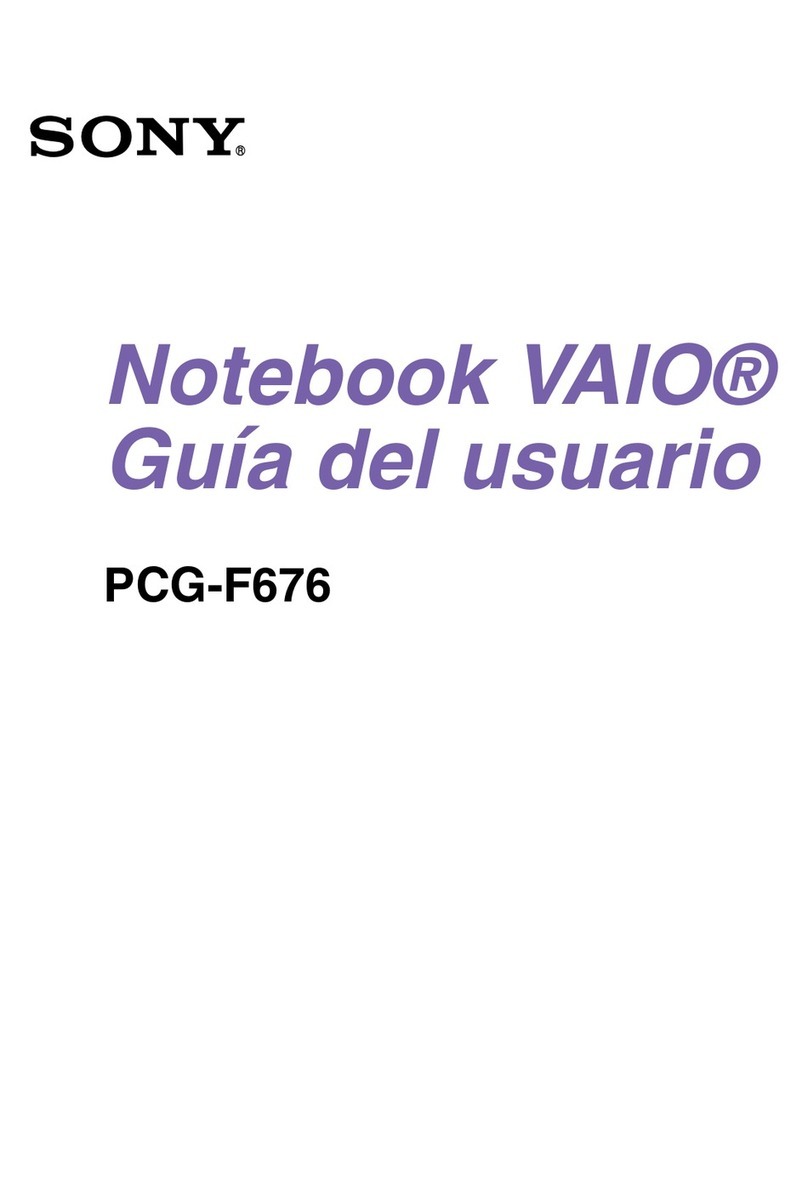 Sony Vaio PCG-F676 Guía del usuario