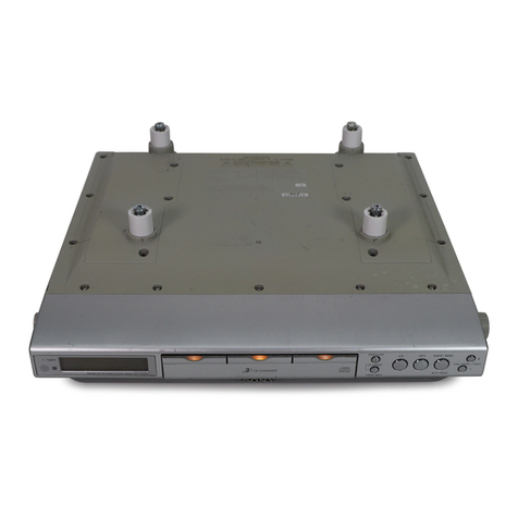 Sony ICF-CDK70 - Currently Not Available operating instructions