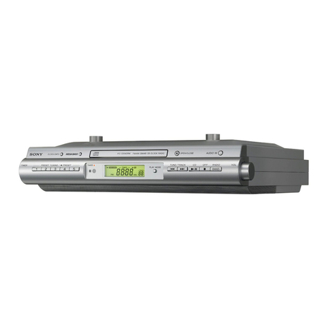 Sony ICF-CDK50 install guide