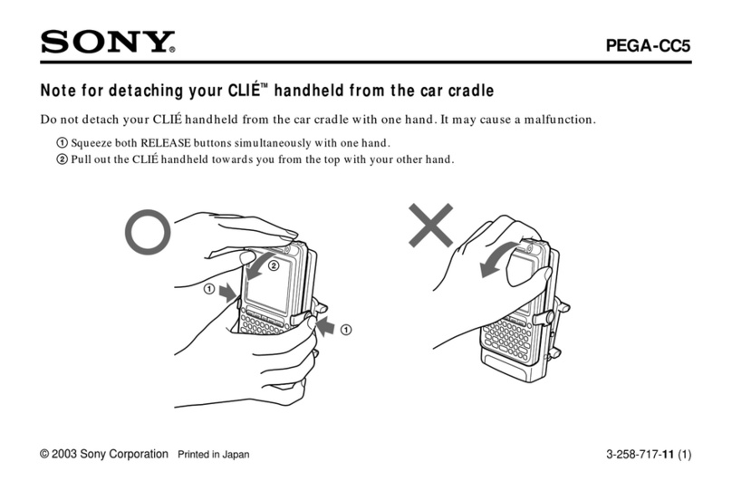Sony PEGA-CC5 Notes