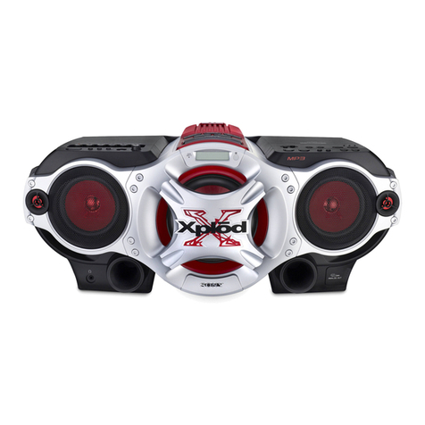 Sony CFDG700CP - Xplod Boombox Specifications