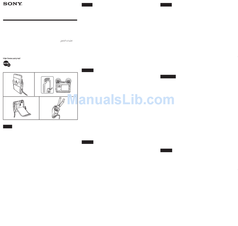 Sony AJK-THA User manual Sony AJK-THA User manual