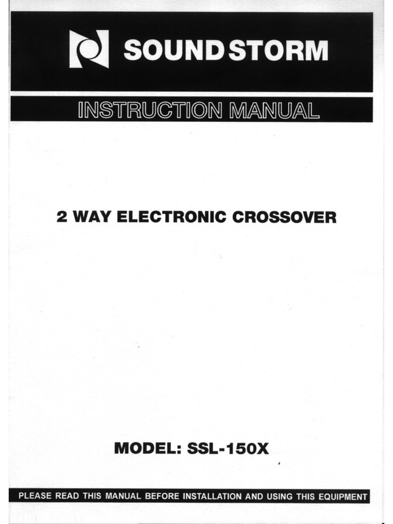 Sound Storm SSL-150X instruction manual