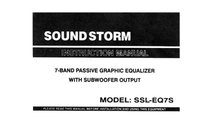 Sound Storm SSL-EQ7S instruction manual