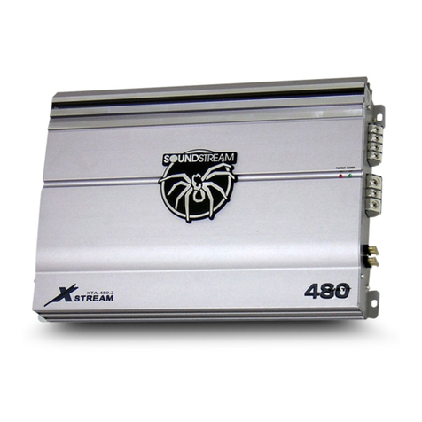 Soundstream XTA180.2 Programming manual