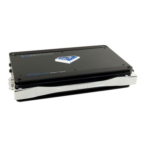 Soundstream Stealth 1200D User manual