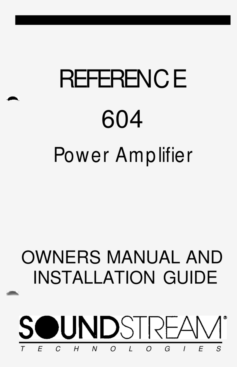 Soundstream 604 installation guide