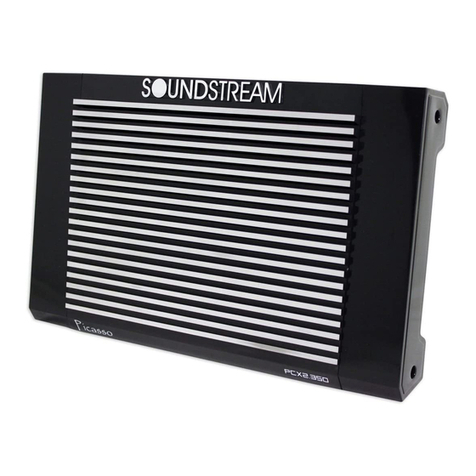 Soundstream PICASSO PCX2.180 User manual