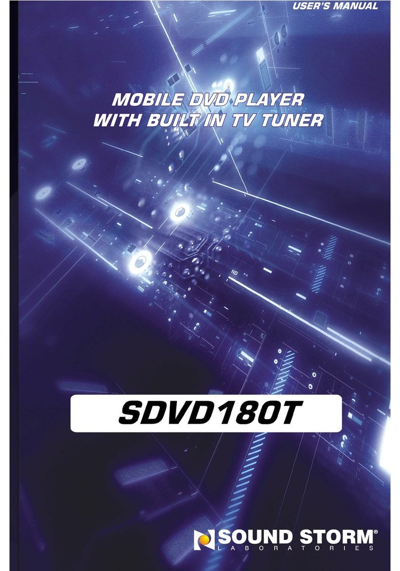 Sound Storm SDVD180T user manual