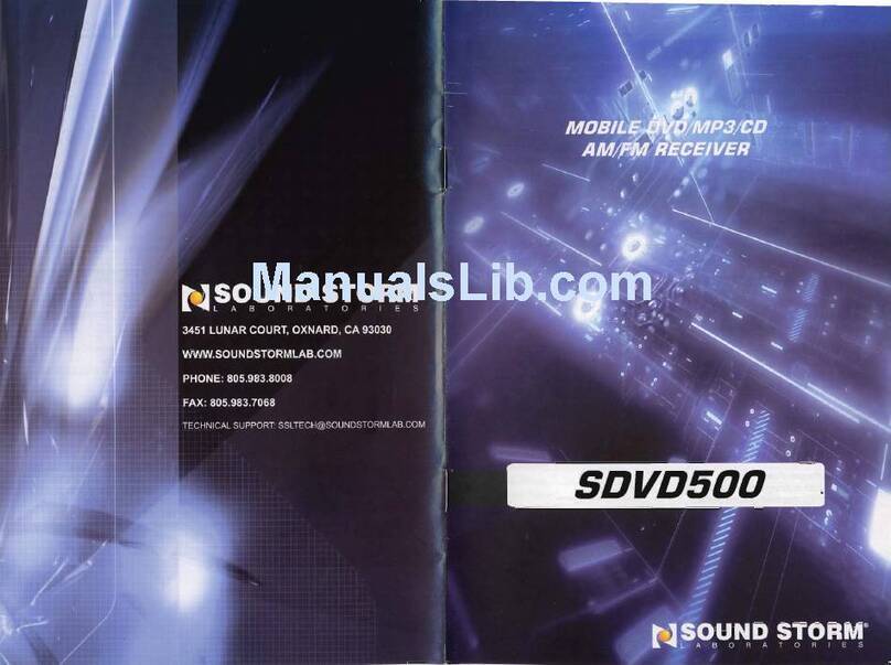 Sound Storm SDVD500 User manual