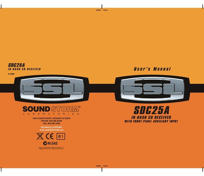 Sound Storm SDC25A user manual