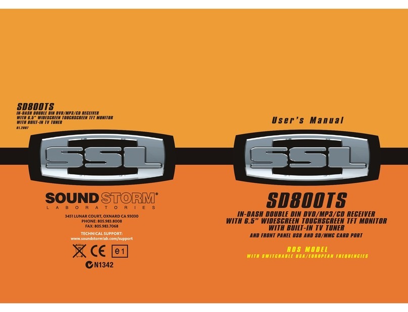 Sound Storm SD800TS user manual