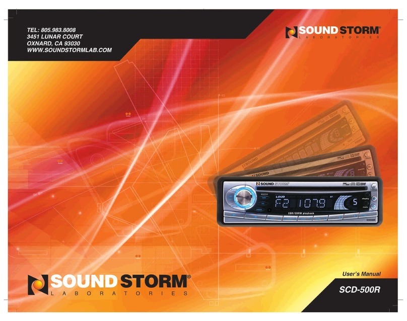 Sound Storm SCD-500R user manual