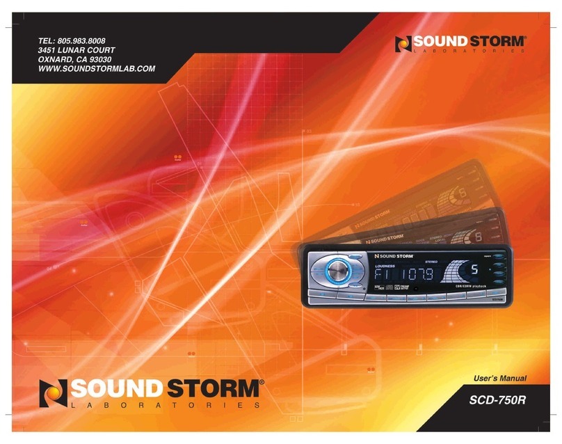Sound Storm SCD-750R user manual