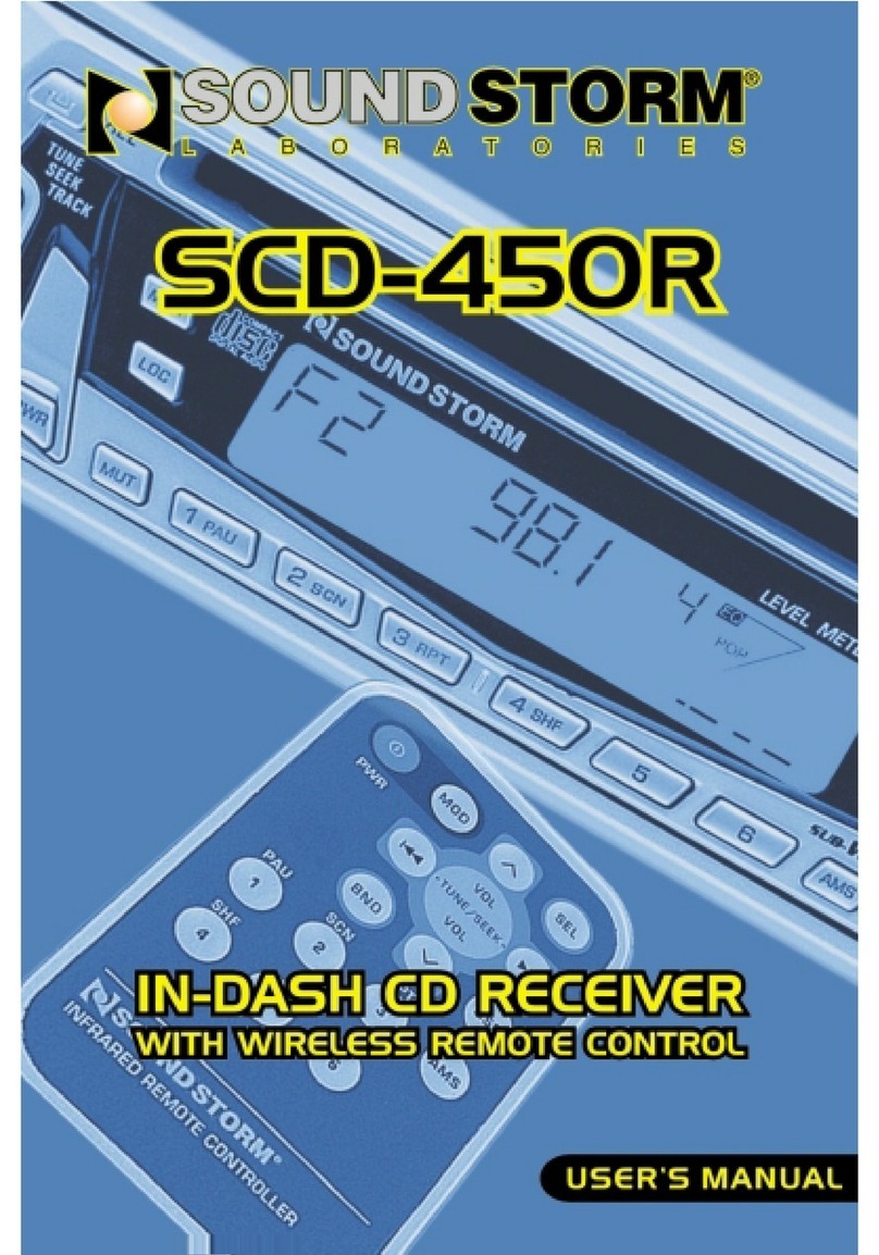 Sound Storm SCD-450R user manual