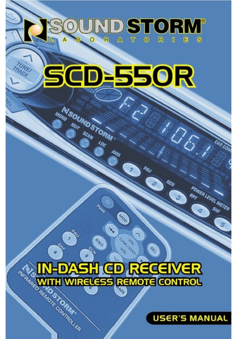 Sound Storm SCD-550R user manual
