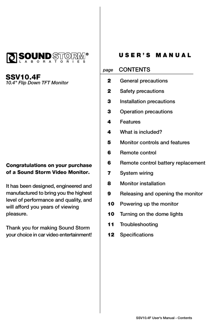 Sound Storm SSV10.4F user manual