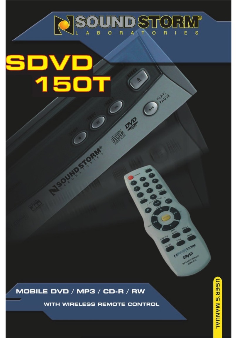 Sound Storm SDVD150T user guide