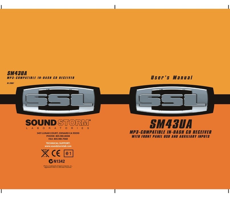 Sound Storm SM43UA User manual