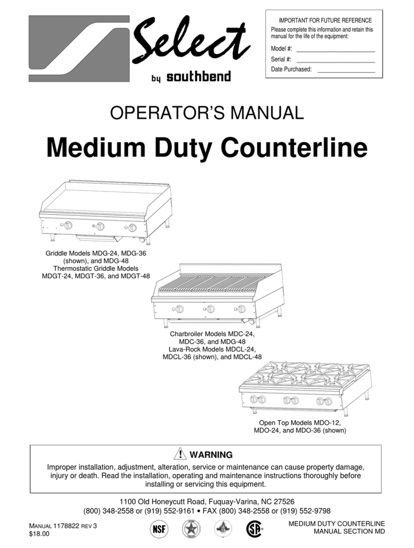 Southbend HDO-12 Operator's manual
