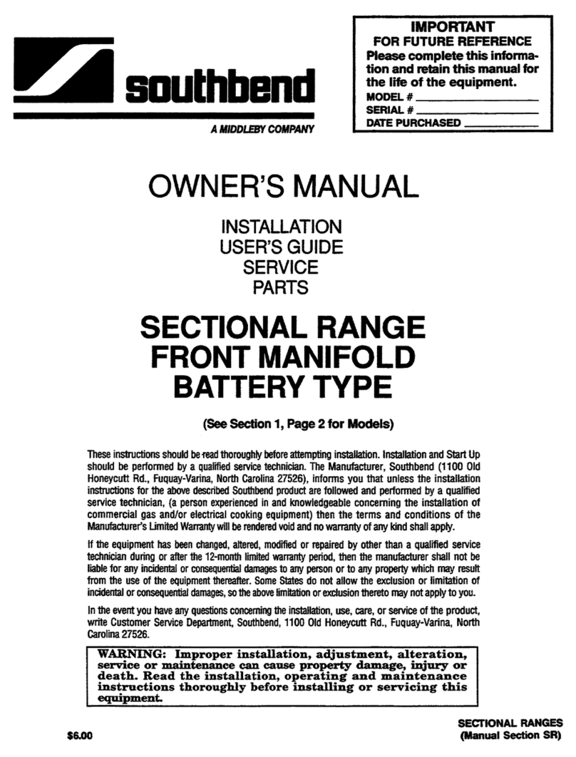 Southbend 1364 owner's manual Southbend 1364 owner's manual