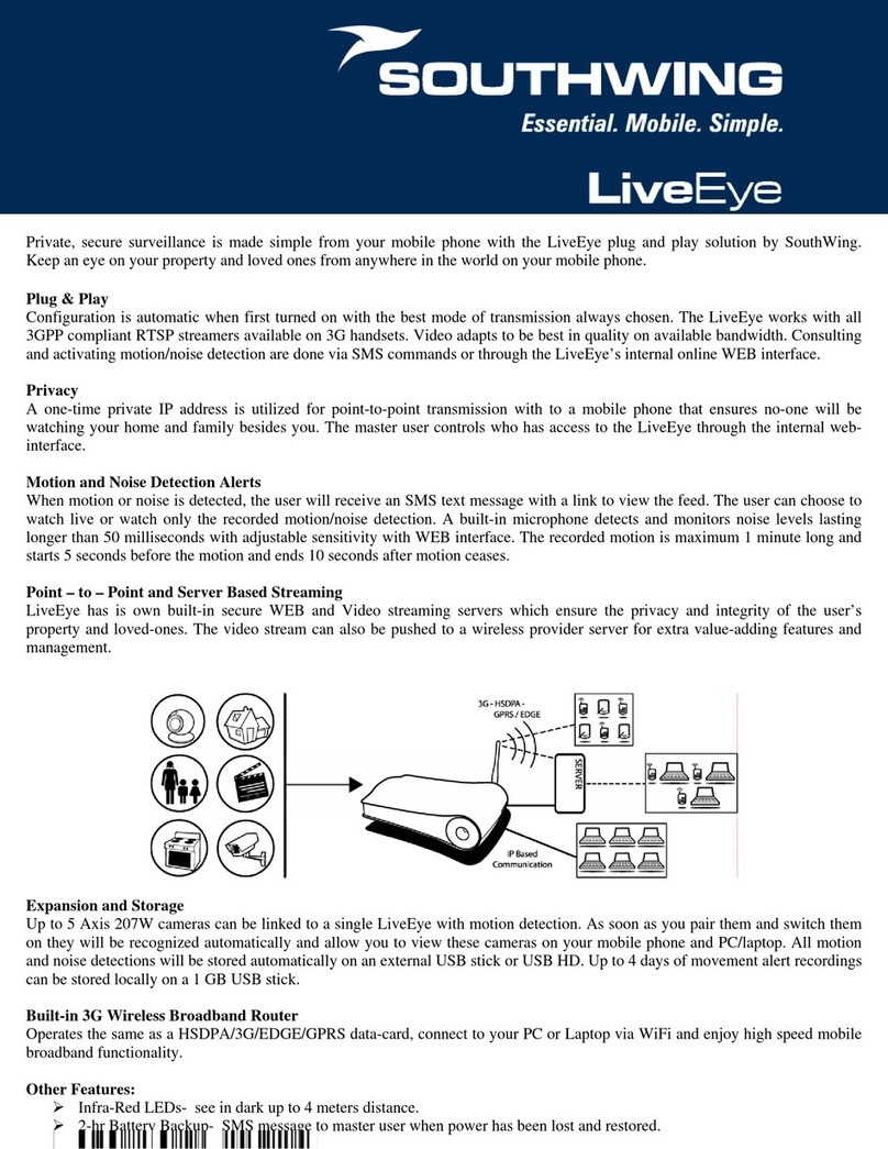 Southwing LiveEye supplementary guide