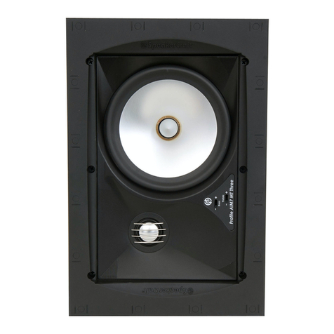 SpeakerCraft AIM7 MT Three User manual