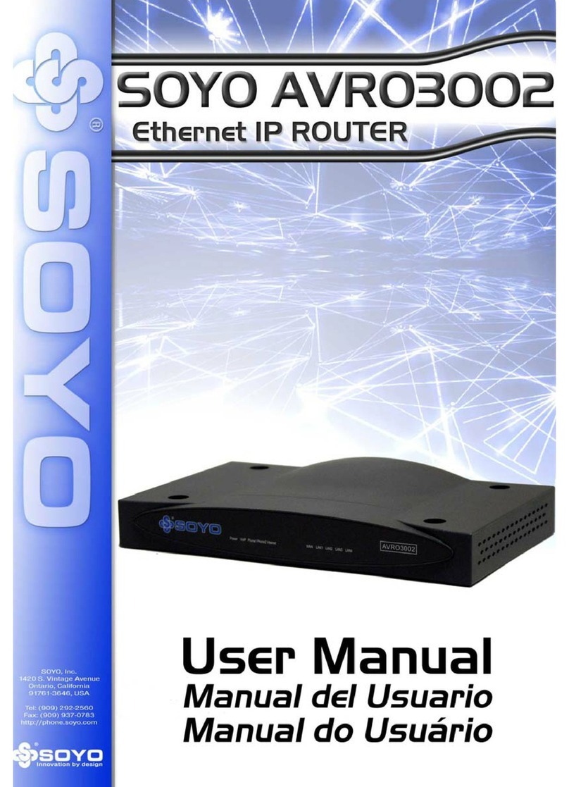 SOYO AVRO 3002 user guide
