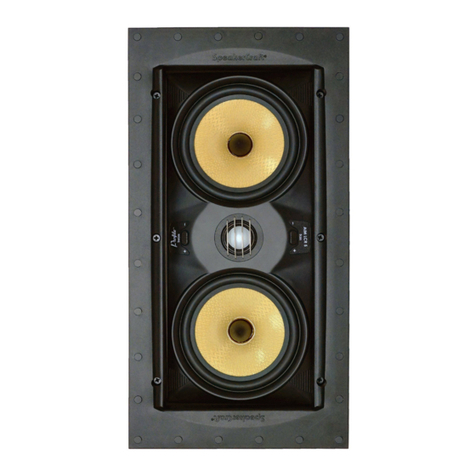 SpeakerCraft AIM LCR 5 User manual