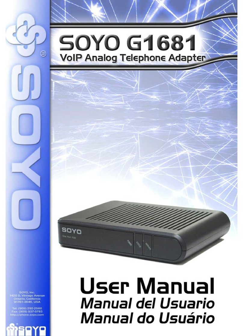 SOYO G1681 user manual
