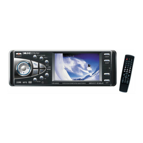 Soundstream VIR-8000 User manual