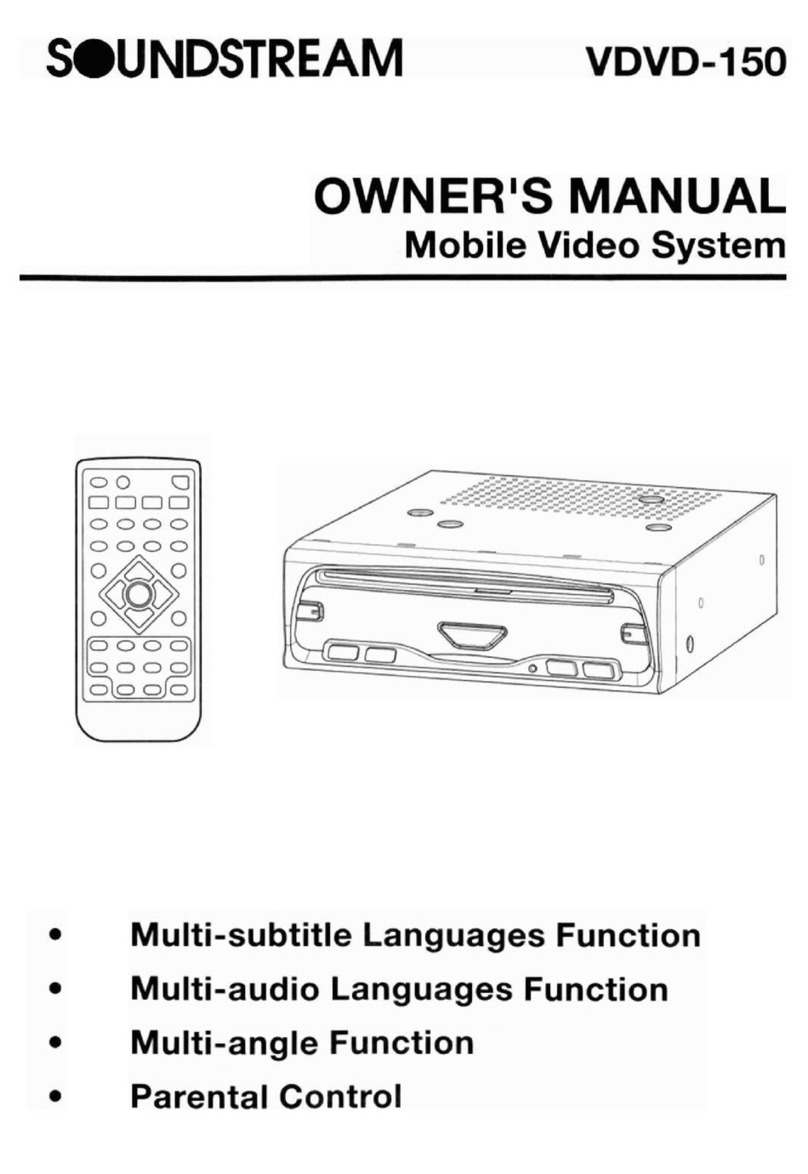 Soundstream VDVD-150 User manual