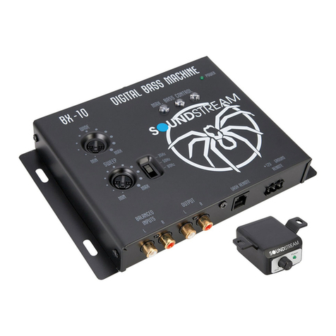 Soundstream BX-10 Owner's manual and installation guide