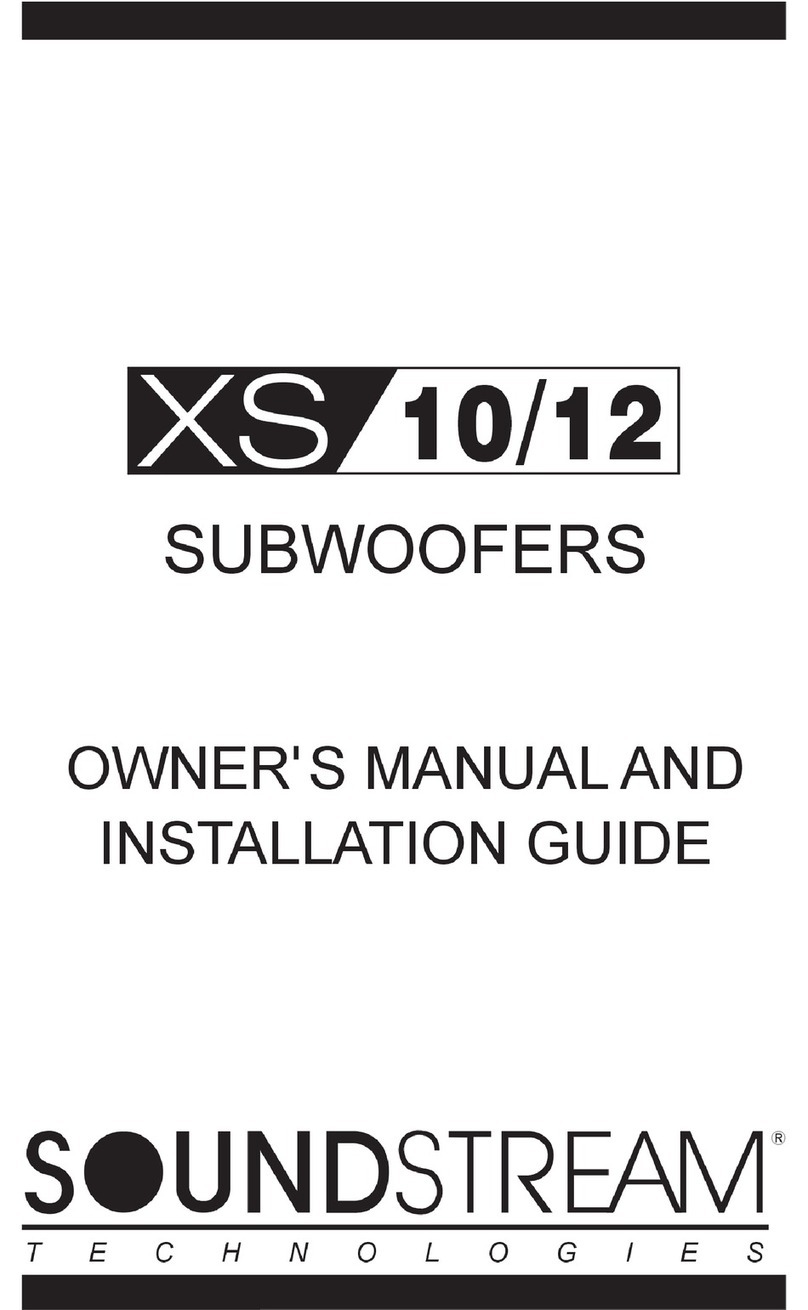 Soundstream XS-10 Programming manual Soundstream XS-10 Programming manual