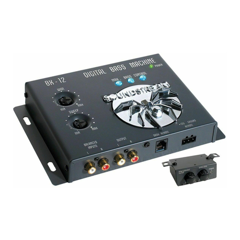 Soundstream BX-12 Programming manual
