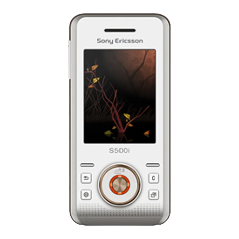 Sony Ericsson S500i User manual