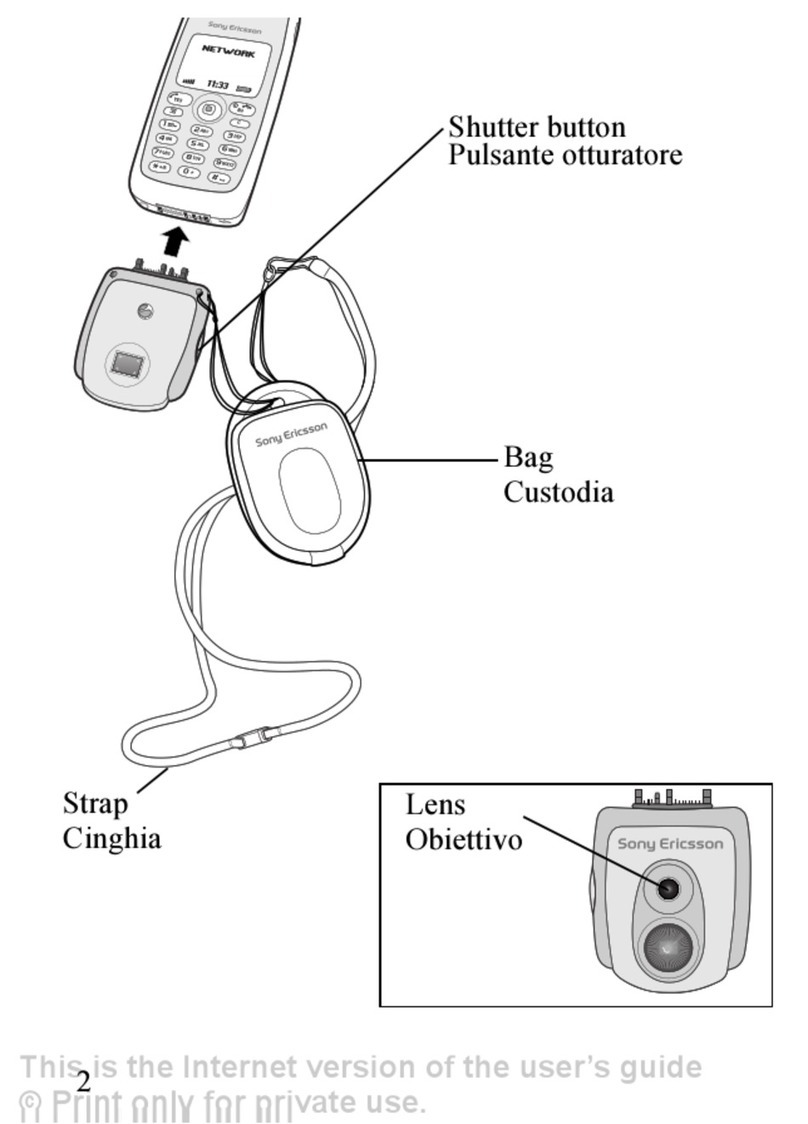 Sony Ericsson CommuniCam MCA-25 User manual