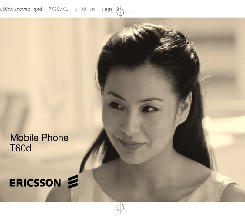 Ericsson T60d User manual