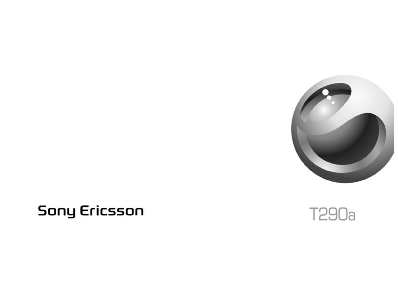 Sony Ericsson T290a User manual