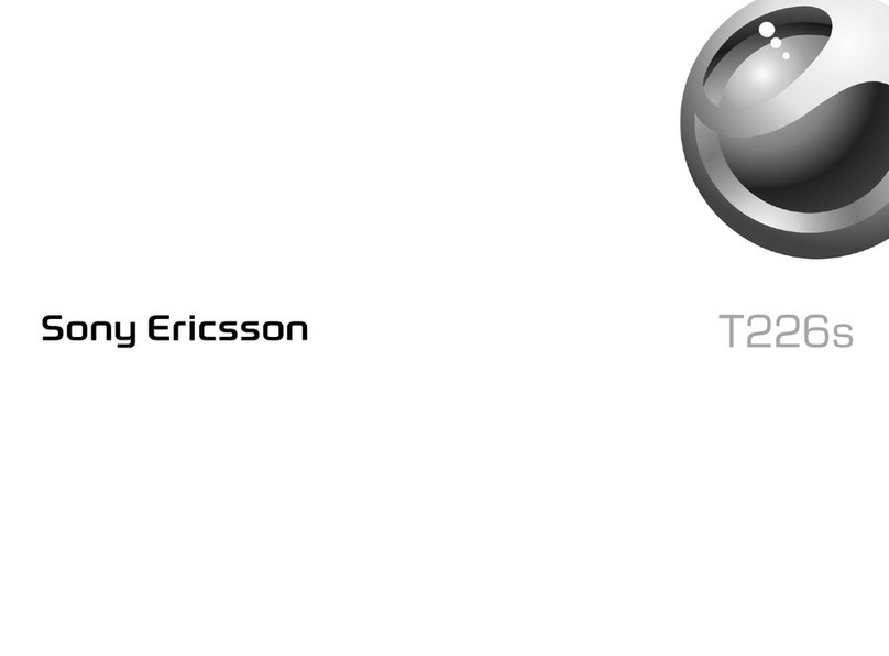 Sony Ericsson T226s User manual