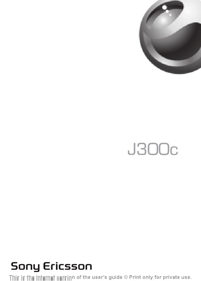 Sony Ericsson J300c user guide