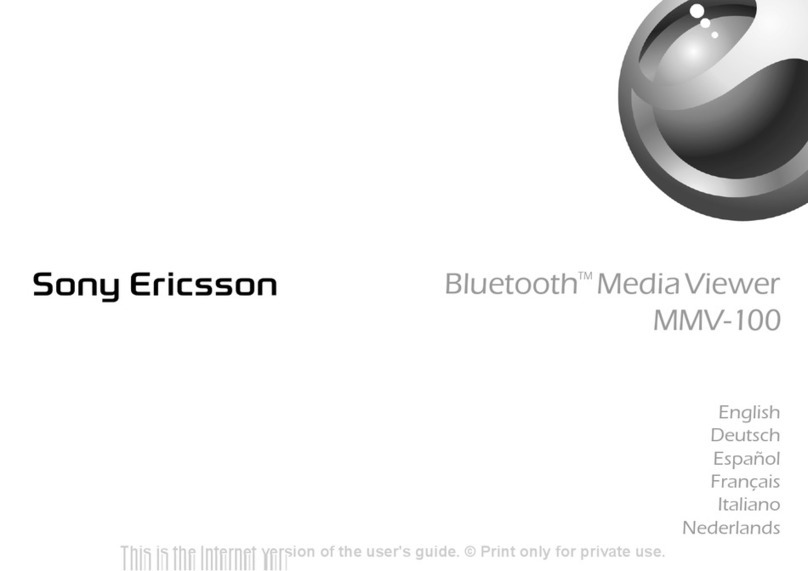 Sony Ericsson MMV-100 user guide