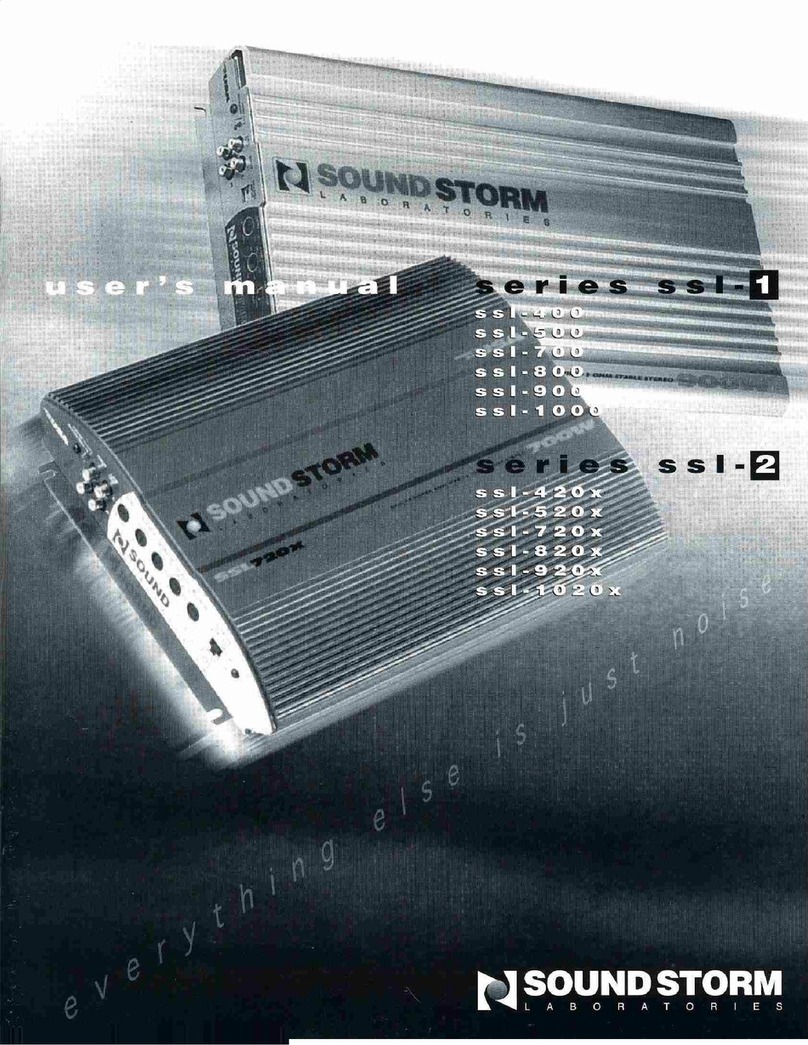Sound Storm SSL-1 user manual