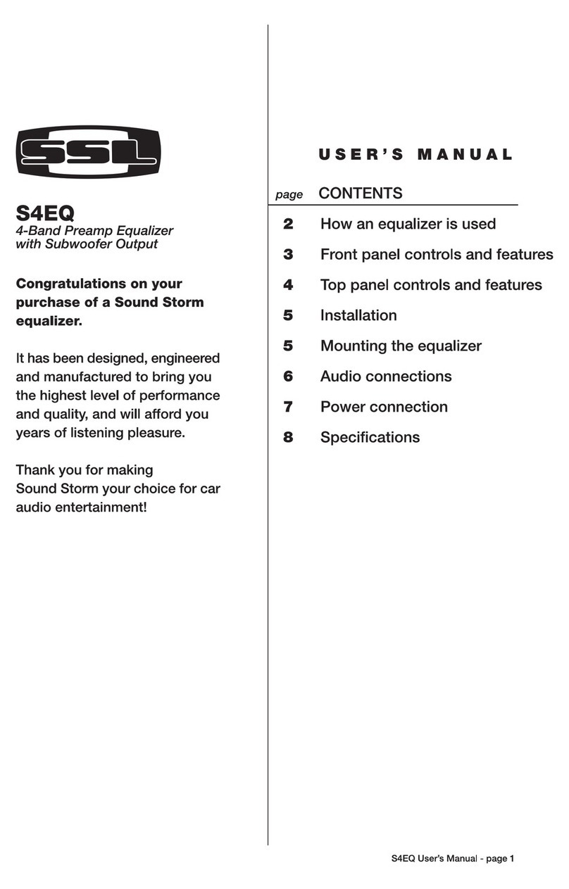 Ssl S4EQ User manual